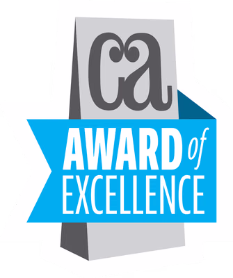 Communication Arts Award of Excellence badge